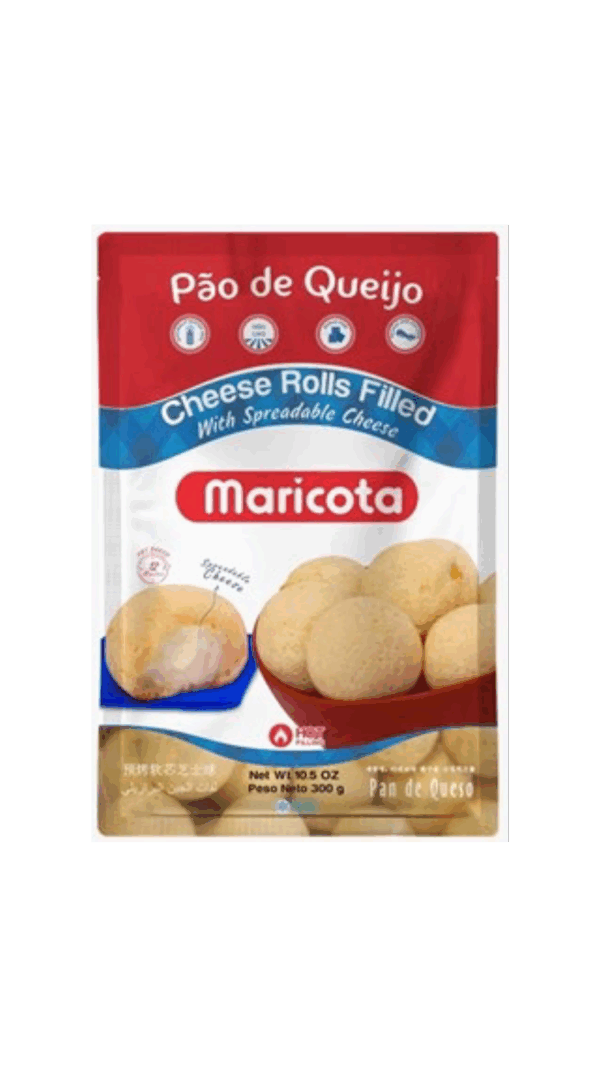 Maricota Pão de Queijo com Requeijão 300g