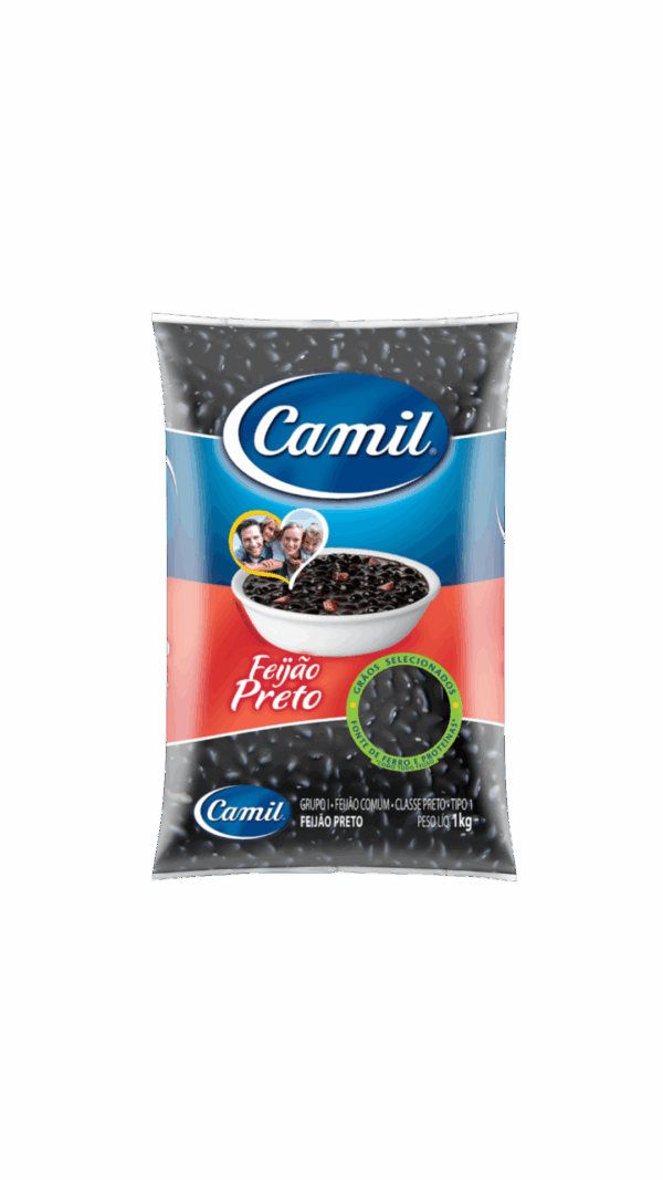 Camil Feijão Preto 1kg