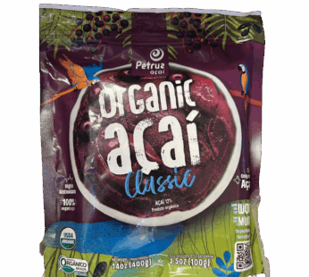 Petruz Polpa Açai Organico Puro 4x100g