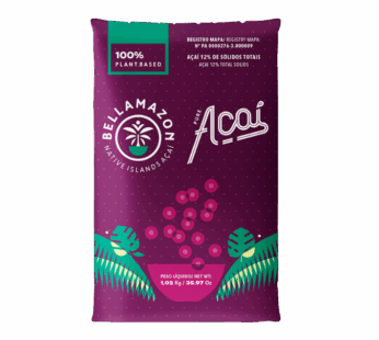 Bellamazon Polpa Açai com Guaraná 100g