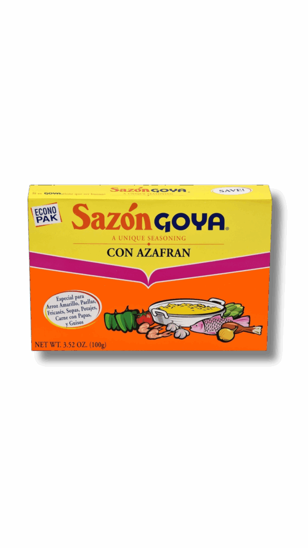 Sazon Goya con Azafran