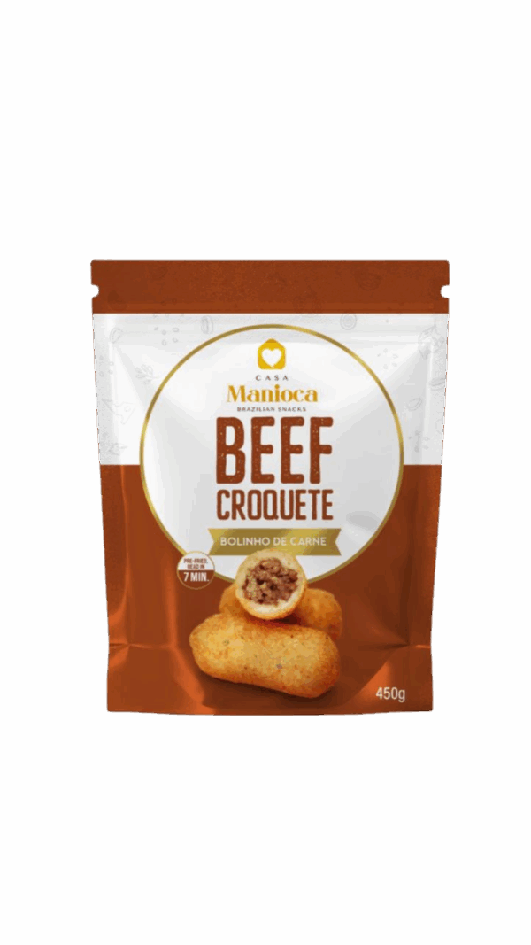 Casa Manioca Croquete de Carne 400g