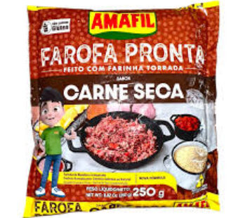 Amafil Farofa Carne Seca 250g