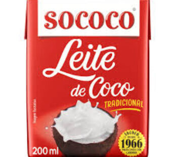 Sococo Leite de Coco 200ml